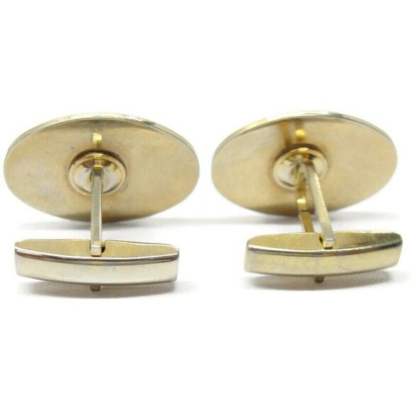 Vintage Gold 1/20 12KGF Monogrammed "SRK" Cufflinks - Picture 10 of 13